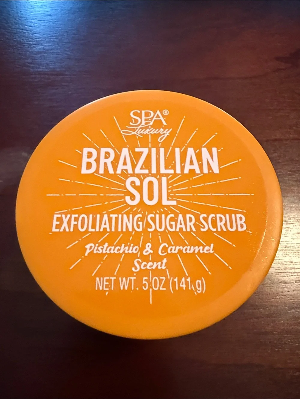 SPA Luxury Brazilian Body Butter & Scrub Set - Pink & Orange